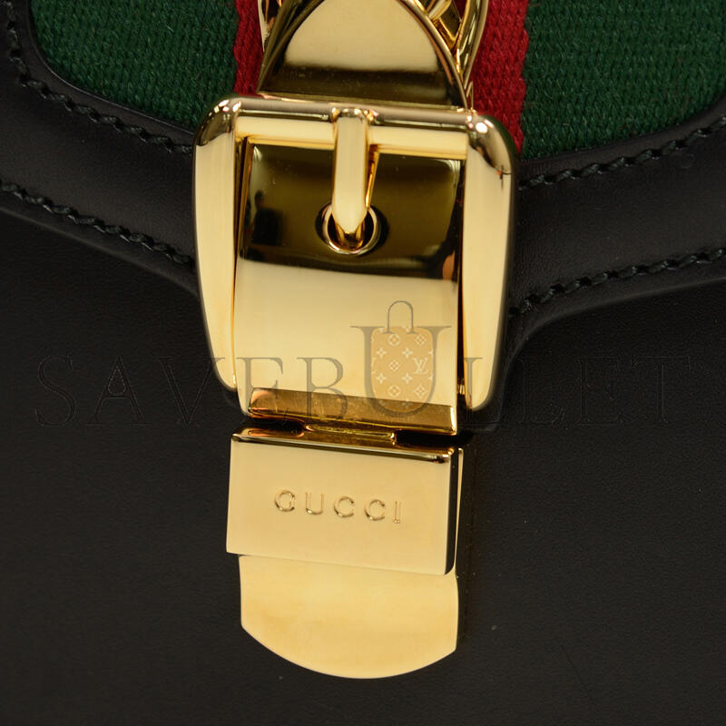 GUCCI SYLVIE SMALL SHOULDER BAG 421882 (25.5*17*8cm)